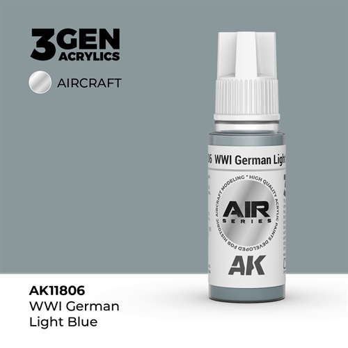 AK 11806 WWI GERMAN LIGHT BLUE - AIR, 17 ml