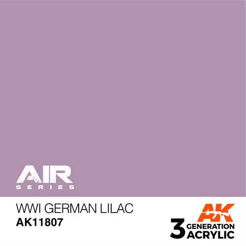 AK 11807 WWI GERMAN LILAC - AIR, 17 ml