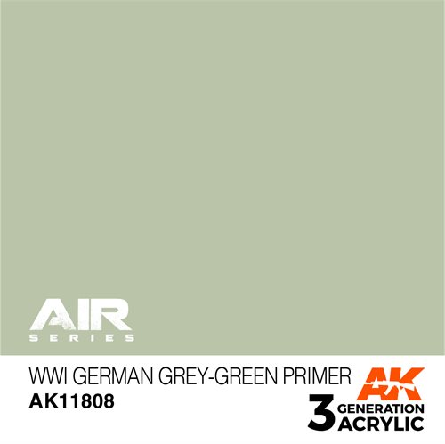 AK 11808 WWI GERMAN LGREY-GREEN PRIMER - AIR, 17 ml