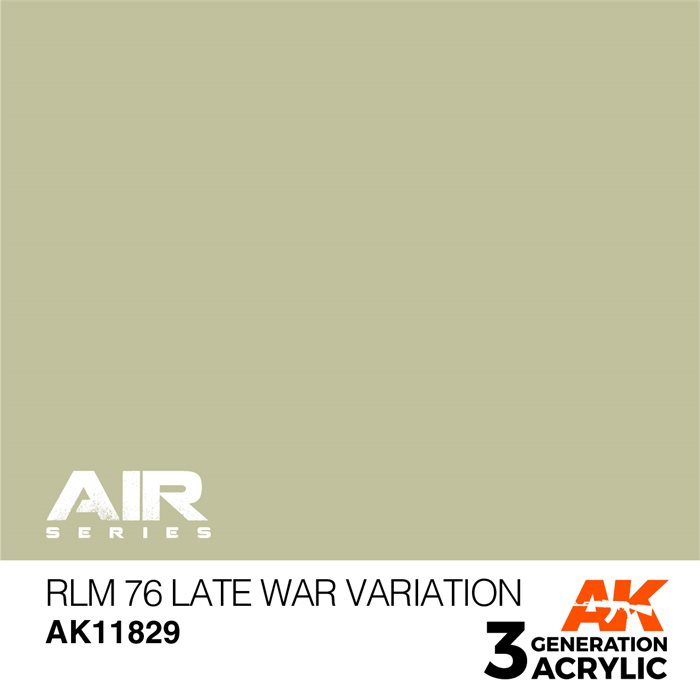 AK 11829 RLM 76 LATE WAR VARIATION - AIR, 17 ml