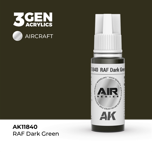 AK 11840 RAF DARK GREEN - AIR, 17 ml