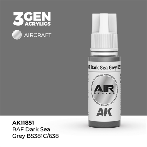 AK 11851 RAF DARK SEA GREY BS381C/638 - AIR, 17 ml
