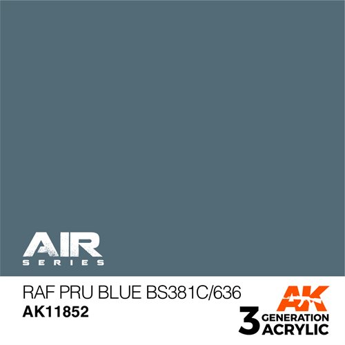 AK 11852 RAF PRU BLUE BS381C/636 - AIR, 17 ml