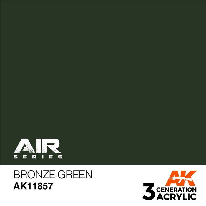 AK 11857 BRONZE GREEN - AIR, 17 ml