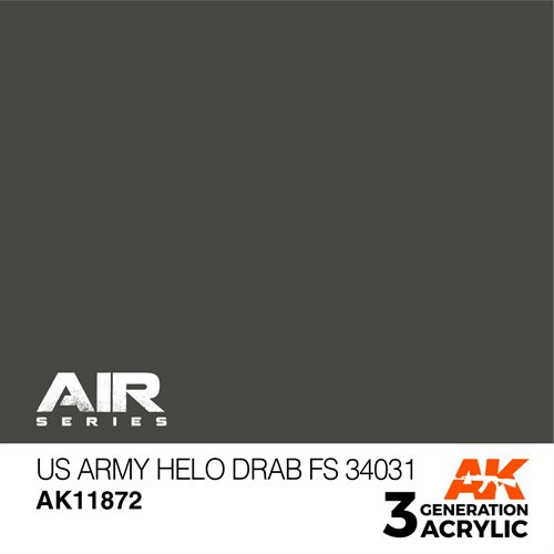 AK 11872 US ARMY HELO DRAB FS 34031 - AIR, 17 ml