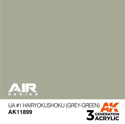 AK 11899 IJA #1 HAIRYOKUSHOKU (GREY-GREEN) - AIR, 17 ml