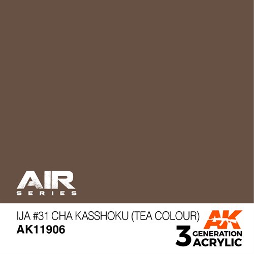 AK 11906 IJA #31 CHA KASSHOKU (TEA COLOUR) - AIR, 17 ml
