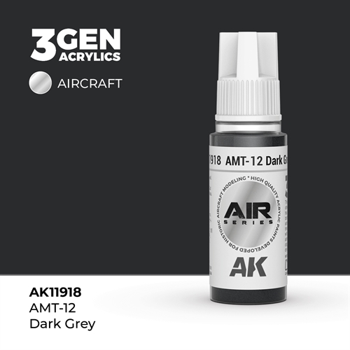 AK 11918 AMT-12 DARK GREY - AIR, 17 ml