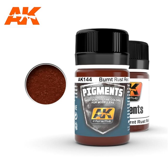 AK 144 Pigment, Brændt rust, rød, 35 ml