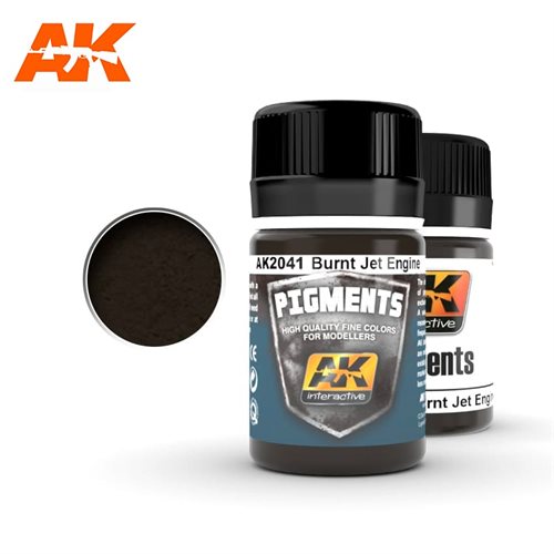 AK 2041 Pigment, Brændt fly motor, 35 ml