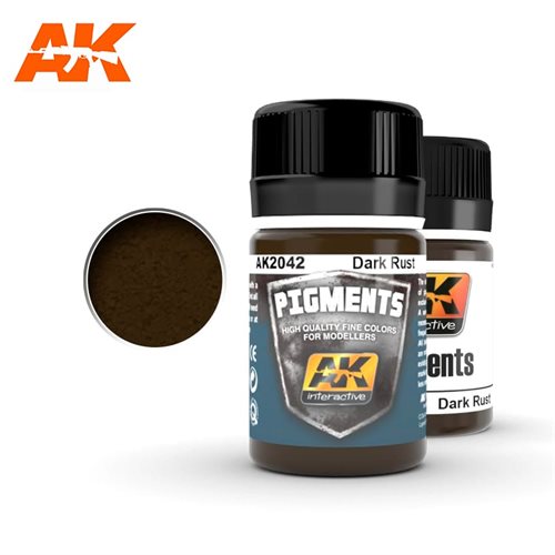 AK 2042 Pigment, Mørk rust, 35 ml