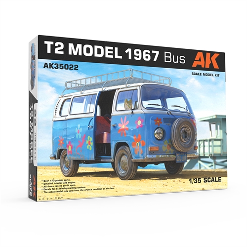 AK 35022 T2 Model 1967 Bus 1/35