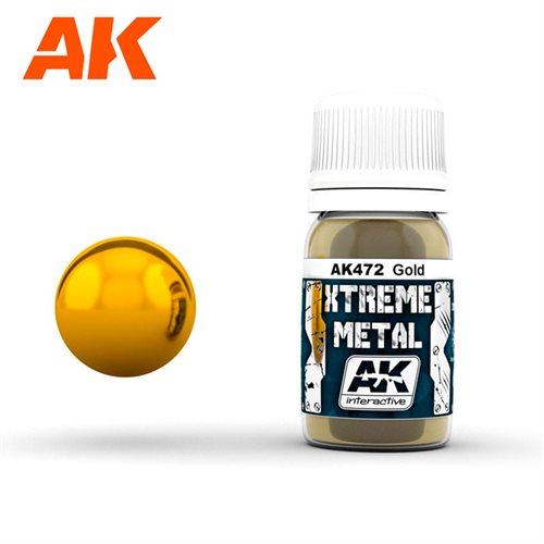 AK472 XTREME METAL GULD 30ML