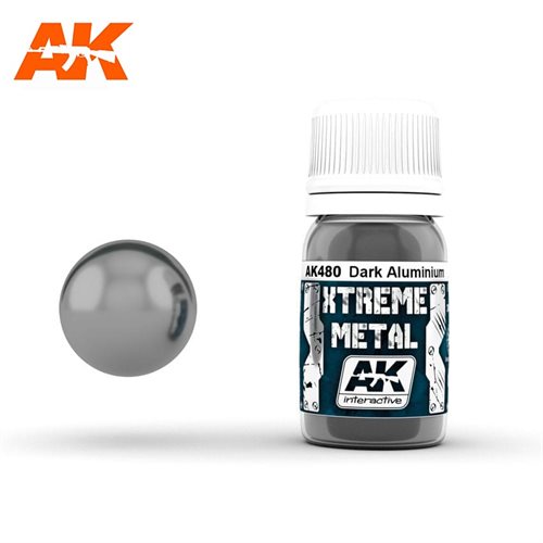 AK480 XTREME METAL DARK ALUMINIUM 30ML