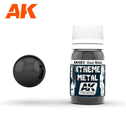 AK483 XTREME METAL GUN METAL 30ML