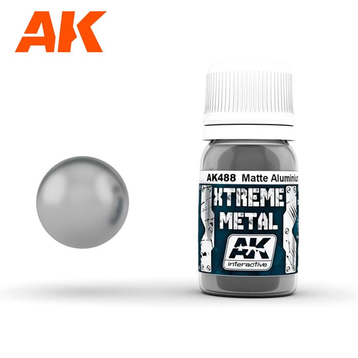 AK488 XTREME METAL MAT ALUMINIUM 30 ML