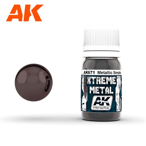 AK671 XTREME METAL METALLIC SMOKE 30ML
