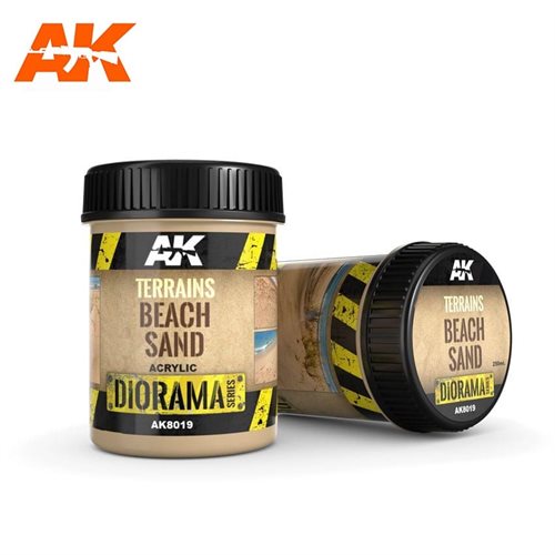 AK8019 TERRAINS BEACH SAND 250ML