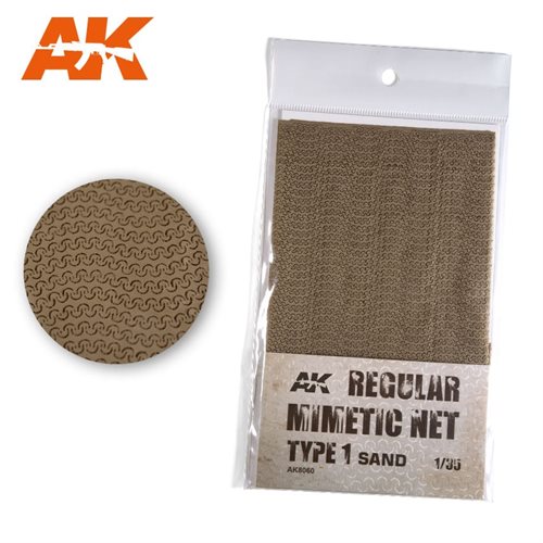 AK 8060 CAMOUFLAGE NET SAND TYPE 1