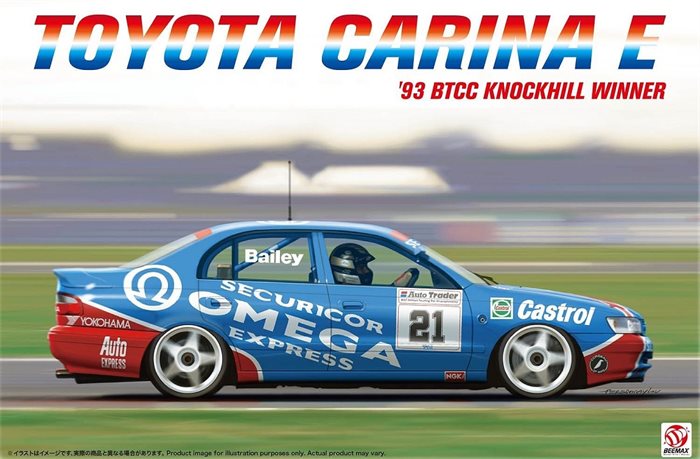 Beemax 24031 TOYOTA CARINA E 1993 BTCC KNOCKHILL WINNER 1/24