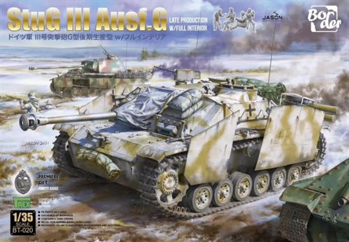 Border Models BT020 STUG III G WITH FULL INTERIOR AND FIGURES 1/35