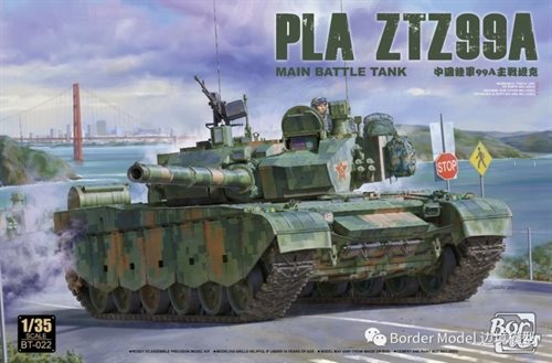 Border Model BT022 PLA ZTZ99A MAIN BATTLE TANK 1/35