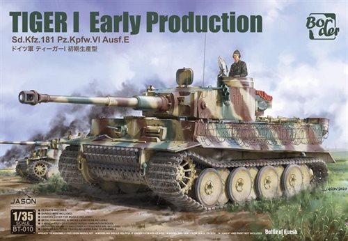 Border BT010 Pz.Kpfw. VI Ausf. E Tiger I Early Production 1/35