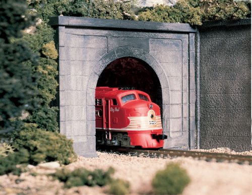 Woodland Scenics C1152 Enkelt tunnelportal, 2 stk i en pakke, Spor N