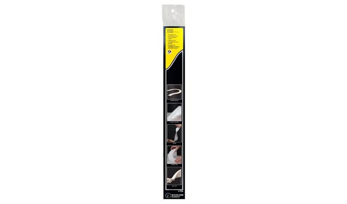 Woodland Scenics C1181 Flexibel vej, 4 stk Str: ¼" h x 2 ½" w x 24" l