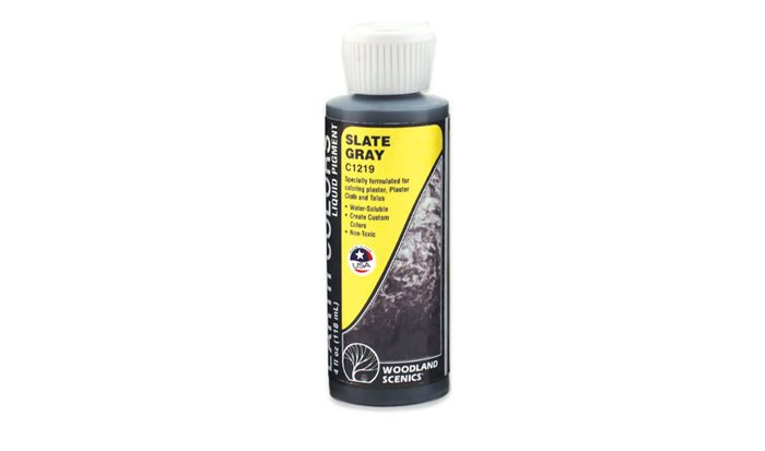 Woodland Scenics C1219 Mørk grå terræn maling, 118 ml