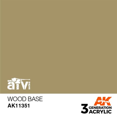 AK11351 WOOD BASE– AFV, 17 ml