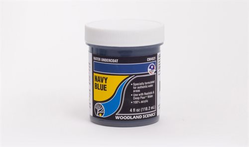 Woodland Scenics CW4531 Water Undercoat, Navy blå, 118.2 ml 