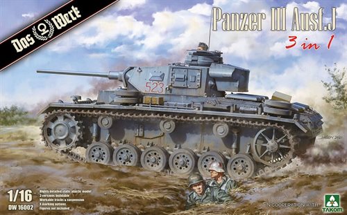 Das Werk DW16002 German Pz.Kpfw. III Ausf. J 1/16