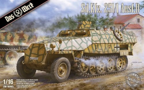 Das Werk 16005 SDKFZ 251/1 AUSF.D 1/16