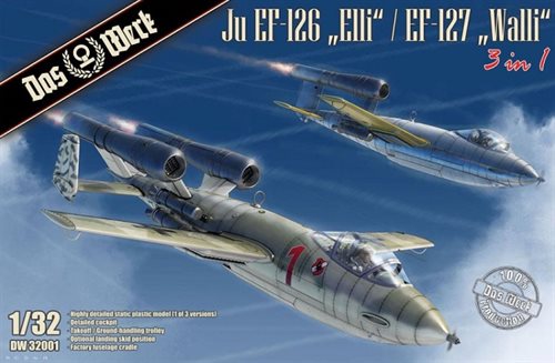 Das Werk DW32001 Ju EF-126 „Elli“ / EF-127 „Walli“ (3 in 1) 1/32