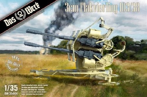Das Werk DW35004 3cm Flakvierling 103/38 1/35