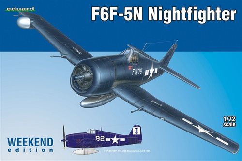 Eduard 07434 Grumman F6F-5N Nightfighter 1/72