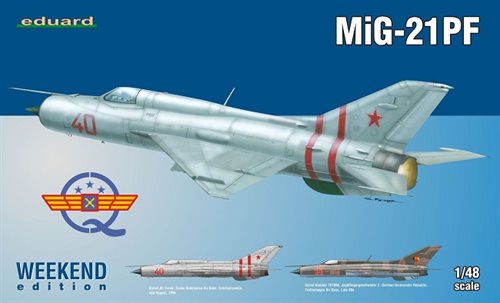  Eduard 84127 Mikojan-Gurevitj MiG-21PF - 1:48