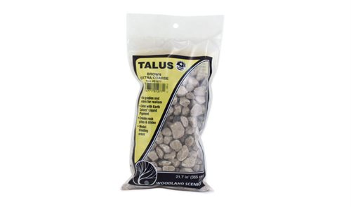 Woodland Scenics C1277 Extra Coarse Brown Talus, ekstra store sten, 340 gr