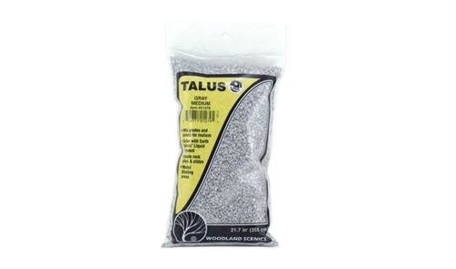 Woodland  Scenics C1278 Fine Gray Talus, små sten, 340 gr