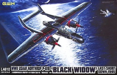 GWH L4810 Northrop P-61B Black Widow "Lady in the Dark" 1/48