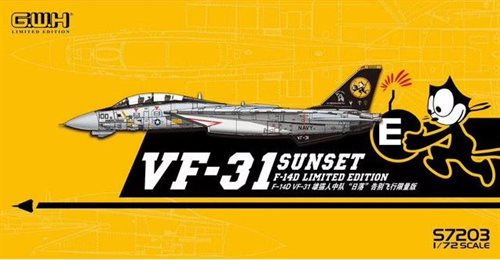 GWH S7203 Gruman F-14D Tomcat 1/72