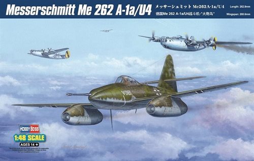 HobbyBoss 80372 Messerschmitt Me 262A-1a/U4 1/48