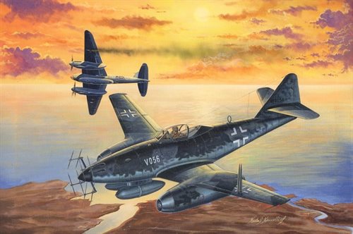 HobbyBoss 80374 Messerschmitt Me 262A-1a/U2 (V056) 1/48