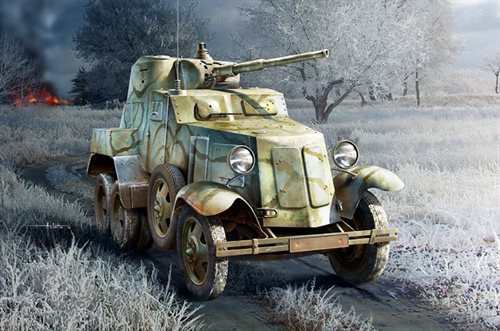 HobbyBoss 83840 Soviet BA-10 Armord Car