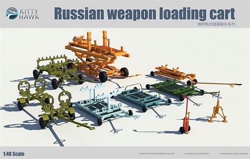 KittyHawk 80161 Russian Weapon Loading Carts 1/48