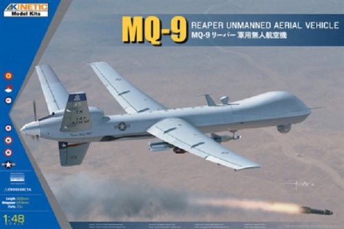 Kinetic KIN48067 General Atomics MQ-9 Reaper w/GBU-12 1/48