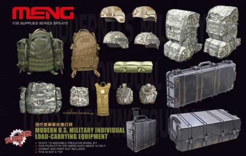 Meng SPS015 MODERN U.S. MILITARY INDIVIDUAL LOAD-CARRYING EQUIPMENT 1/35