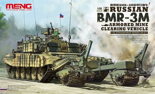Meng SS011 RUSSIAN BMR-3M - ARMORED MINE CLEARING VEHICLE 1/35