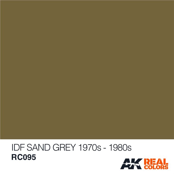 AKRC095 IDF SAND GREY 1970S-1980S, 10 ML